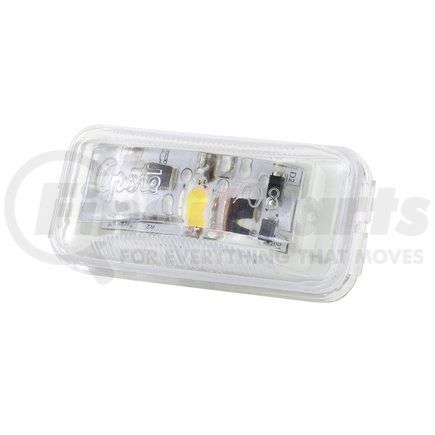 GROTE 60421 - small rectangular led utility light - clear | aux. ltg,white,sprnova led,cabinet lamp | courtesy light