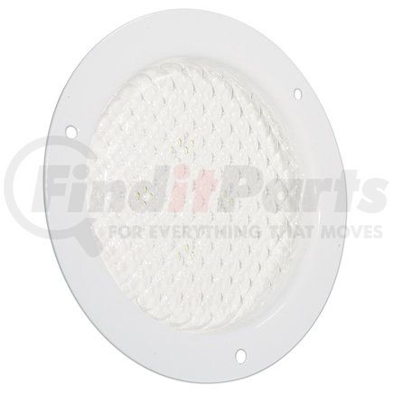 Grote 61141 4" Round Flange Mount LED Dome Lights, White