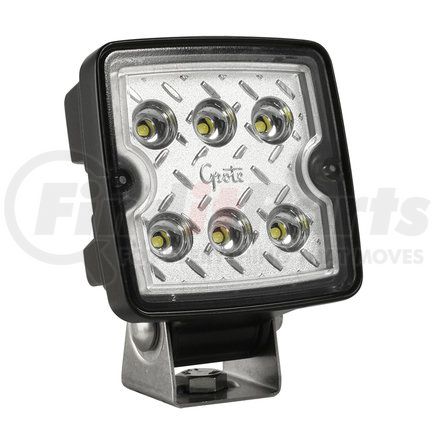 Grote 63991-5 Trilliant Cube LED Work Light - Wide Flood, Hard Shell SuperSeal with Pigtail, 12-24V