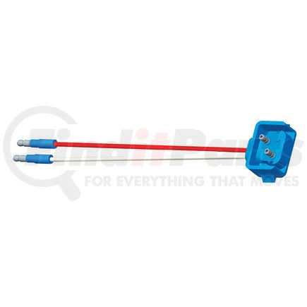 Grote 67020 Two-Wire Plug-In Pigtails for Female Pin Lights, 90deg Plug