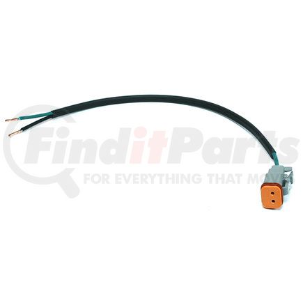 GROTE 68610 - deutsch connector - 12” long | pigtail,deustch cnnctr,trllnt wrk lmps | parking / turn signal / stop / reverse light connector