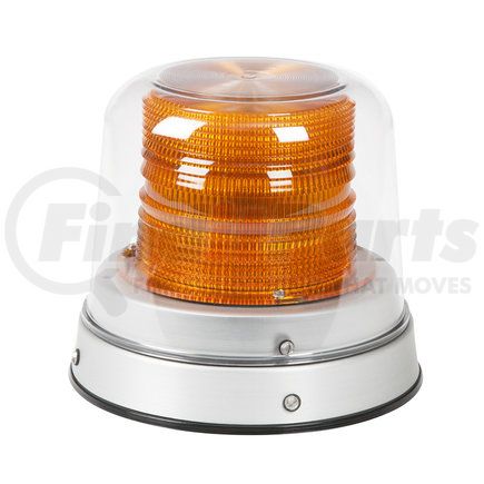 Grote 78013 Tall Dome LED Beacons - Dual Color, Class I, Amber, Clear Dome