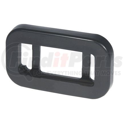 GROTE 91380-3 - grommets for small rectangular lights - pvc, black, multi pack | grommet, black,small c/m rubber, bulk | multi purpose grommet