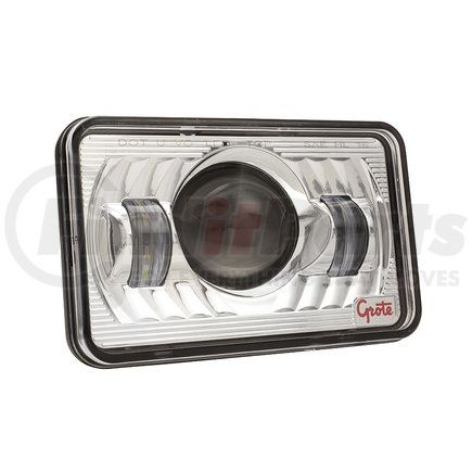 Grote 94411-5 LED Sealed Beam Headlights, 4x6, High Beam, 9-30V
