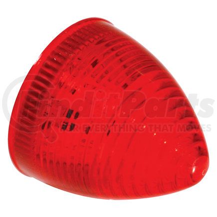 Grote G1082 CLR/MRK, 2 1/2" RED BEEHIVE, HI COUNTTMLED