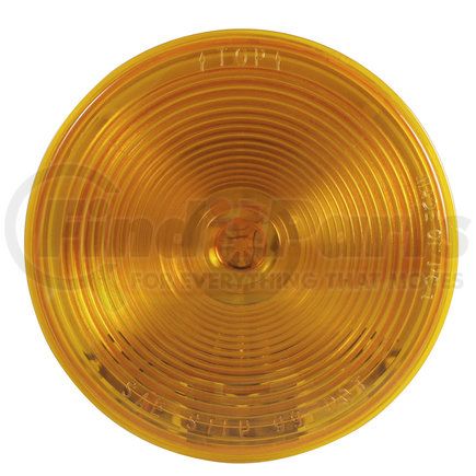 Grote TUR5110YPG TURN LAMP, 4", Yellow, FEMALE PIN, ROUND