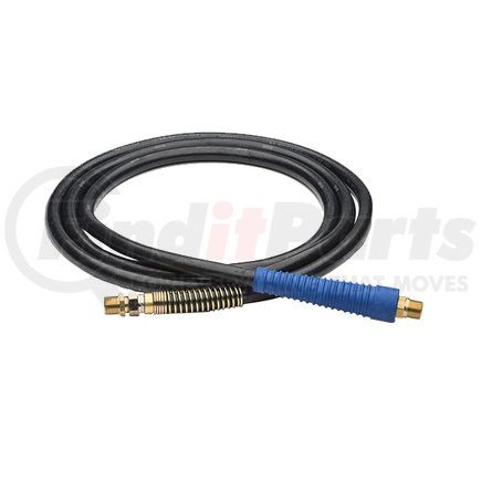 Haldex MCP512HB Midland Air Line Assembly - Tractor-Trailer Connection, 3/8 in. Hose I.D., 12 ft. Length, (1) Fixed and (1) Swivel Ends