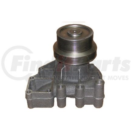 HALDEX RW6069 - midland engine water pump - with pulley, belt driven, for use with cummins isx engines | new water pump for cummins isx engine - 10 groove pulley | engine water pump