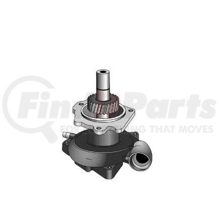 HALDEX RW6076 - midland engine water pump - without pulley, gear driven, for use with cummins l-10 and m-11 (production date: after 1991) engine | water pump, cummins, l-10 and m-11 engine, 3-hole mount | engine water pump