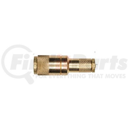 Haldex APB56F6X4 Midland Push-to-Connect (PTC) Fitting - Brass, Fixed Union Reducer Type, 1/4 in. and 3/8 in. Tubing ID