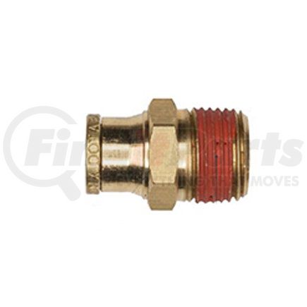 Haldex APM68F8MXM22 Air Brake Air Line Connector Fitting - Male Connector, 8mm Tube Size, M22 Thread