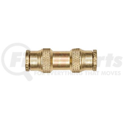 Haldex APX62F4 Air Brake Air Line Connector Fitting - Union Connector, 1/4 Tube Size, Fixed Detail