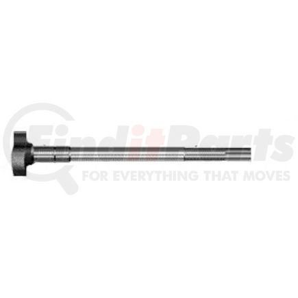 Haldex CS41476 Midland Air Brake Camshaft - Front, Left Side, Trailer Axle, For use with Eaton with 16-1/2 in. "ES" Extended Service Brakes, 19.5 in. Camshaft Length