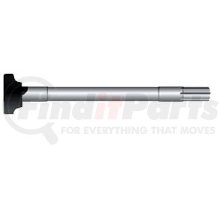 Haldex CS41514 Midland Air Brake Camshaft - Rear, Left Side, Trailer Axle, For use with Universal 16-1/2 in. Brakes, 21.09 in. Camshaft Length