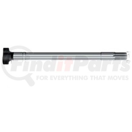 Haldex CS41719 Midland Air Brake Camshaft - Rear, Right Side, Trailer Axle, For use with Dana Spicer - Standard Forge - Dexter 12-1/4 in. Brakes, 23.25 in. Camshaft Length