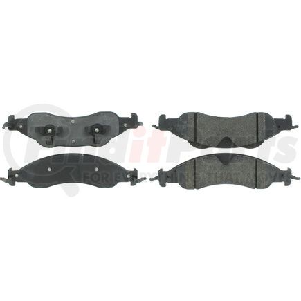 Centric 300.12780 Centric Premium Semi-Metallic Brake Pads with Shims and Hardware