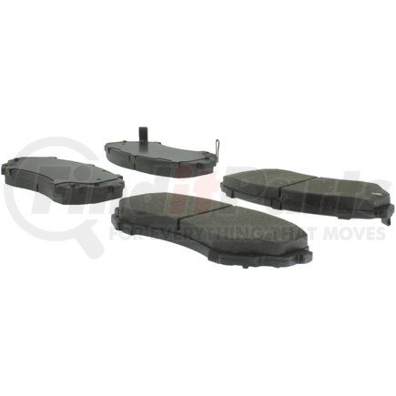 Centric 300.13310 Centric Premium Semi-Metallic Brake Pads with Shims and Hardware