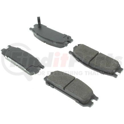 Centric 301.04710 Centric Premium Ceramic Brake Pads with Shims and Hardware