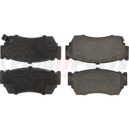 Centric 301.05100 Centric Premium Ceramic Brake Pads with Shims and Hardware