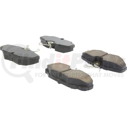 Centric 301.06100 Centric Premium Ceramic Brake Pads with Shims and Hardware