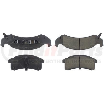 Centric 301.06230 Centric Premium Ceramic Brake Pads with Shims and Hardware