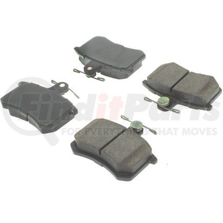 Centric 301.02280 Centric Premium Ceramic Brake Pads with Shims and Hardware