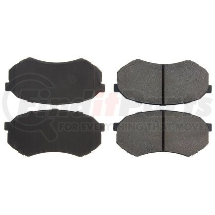 Centric 301.03890 Centric Premium Ceramic Brake Pads with Shims and Hardware
