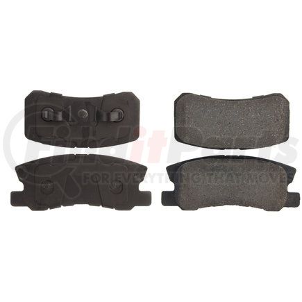 Centric 301.08680 Centric Premium Ceramic Brake Pads with Shims and Hardware