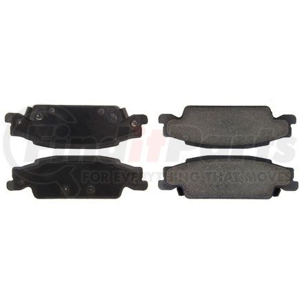 Centric 301.09220 Centric Premium Ceramic Brake Pads with Shims and Hardware
