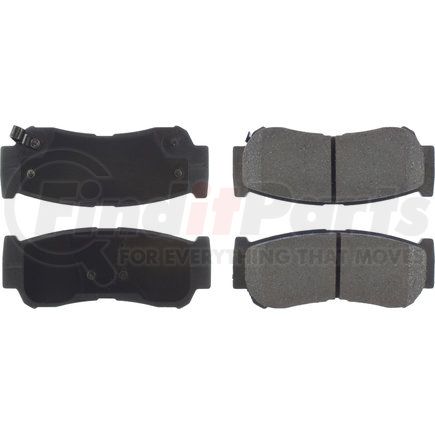 Centric 301.12970 Centric Premium Ceramic Brake Pads with Shims and Hardware