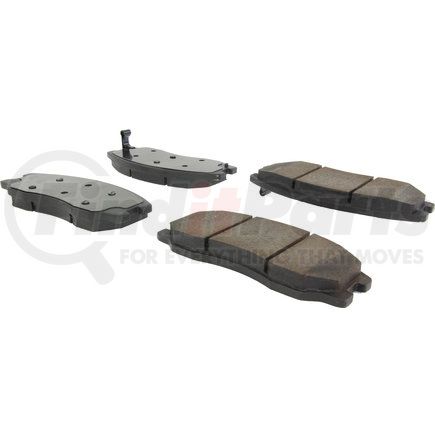 Centric 301.12640 Centric Premium Ceramic Brake Pads with Shims and Hardware