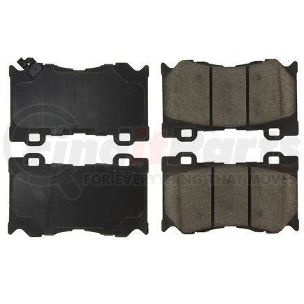 Centric 301.13460 Centric Premium Ceramic Brake Pads with Shims and Hardware