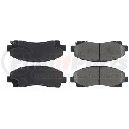 Centric 301.15840 Centric Premium Ceramic Brake Pads with Shims and Hardware