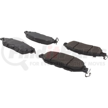 Centric 301.16490 Centric Premium Ceramic Brake Pads with Shims and Hardware