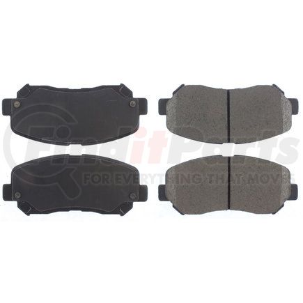 Centric 301.16401 Centric Premium Ceramic Brake Pads with Shims and Hardware