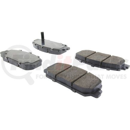 Centric 301.16970 Centric Premium Ceramic Brake Pads with Shims and Hardware