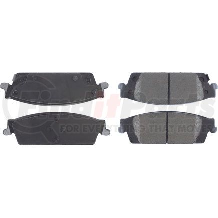 Centric 301.17070 Centric Premium Ceramic Brake Pads with Shims and Hardware