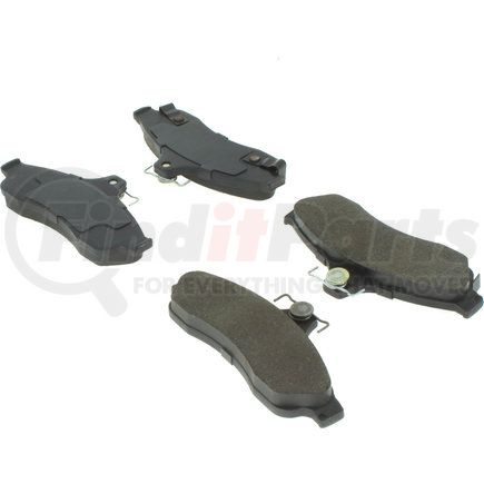 Centric 106.06280 Posi Quiet Extended Wear Brake Pads with Shims and Hardware