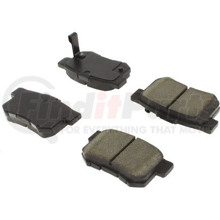 Centric 106.05360 Posi Quiet Extended Wear Brake Pads with Shims and Hardware