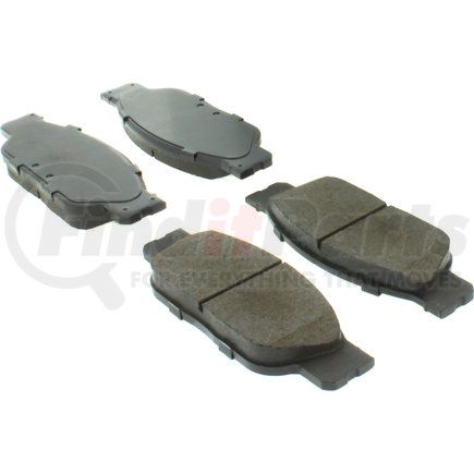 Centric 106.08050 Posi Quiet Extended Wear Brake Pads with Shims and Hardware