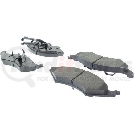 Centric 300.03240 Centric Premium Semi-Metallic Brake Pads with Shims and Hardware