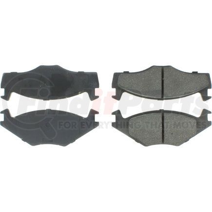 Centric 300.02800 Centric Premium Semi-Metallic Brake Pads with Shims and Hardware