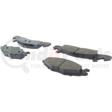 Centric 300.02590 Centric Premium Semi-Metallic Brake Pads with Shims and Hardware