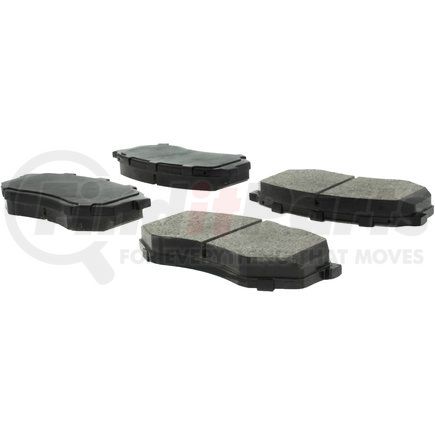 Centric 300.03890 Centric Premium Semi-Metallic Brake Pads with Shims and Hardware