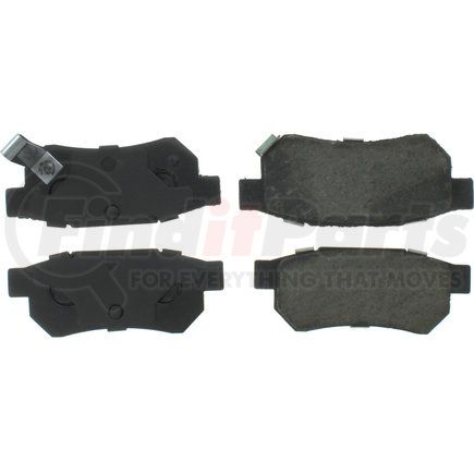 Centric 300.03740 Centric Premium Semi-Metallic Brake Pads with Shims and Hardware