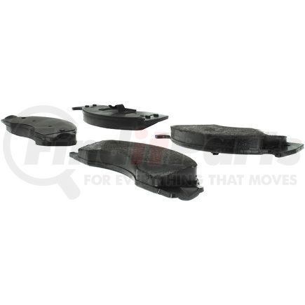 Centric 300.04110 Centric Premium Semi-Metallic Brake Pads with Shims and Hardware