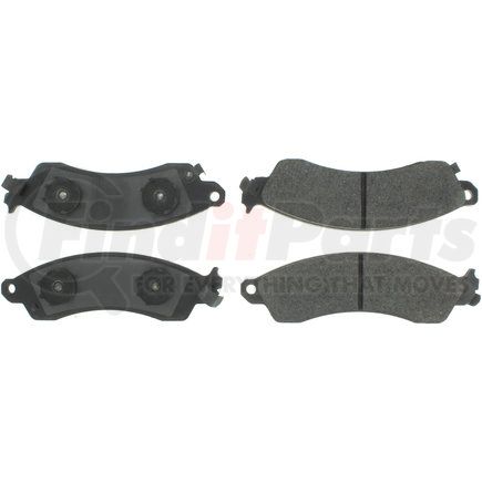 Centric 300.04120 Centric Premium Semi-Metallic Brake Pads with Shims and Hardware