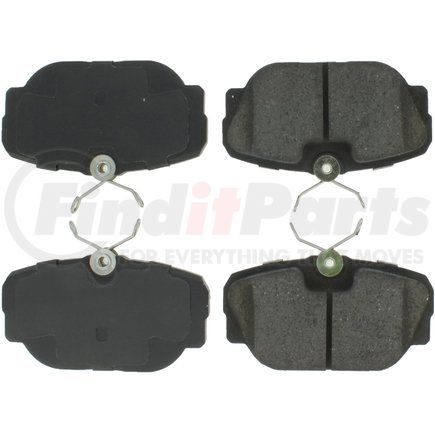 Centric 300.04930 Centric Premium Semi-Metallic Brake Pads with Shims