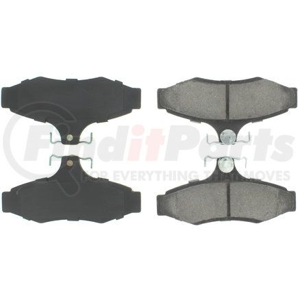 Centric 300.07240 Centric Premium Semi-Metallic Brake Pads with Shims