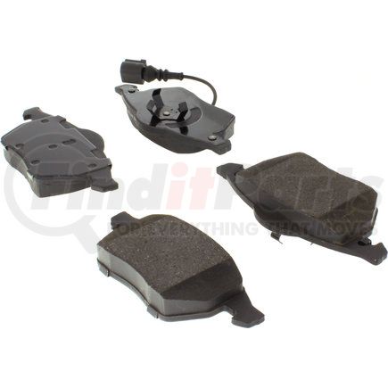 Centric 300.06871 Premium Semi-Metallic Brake Pads with Shims and Hardware
